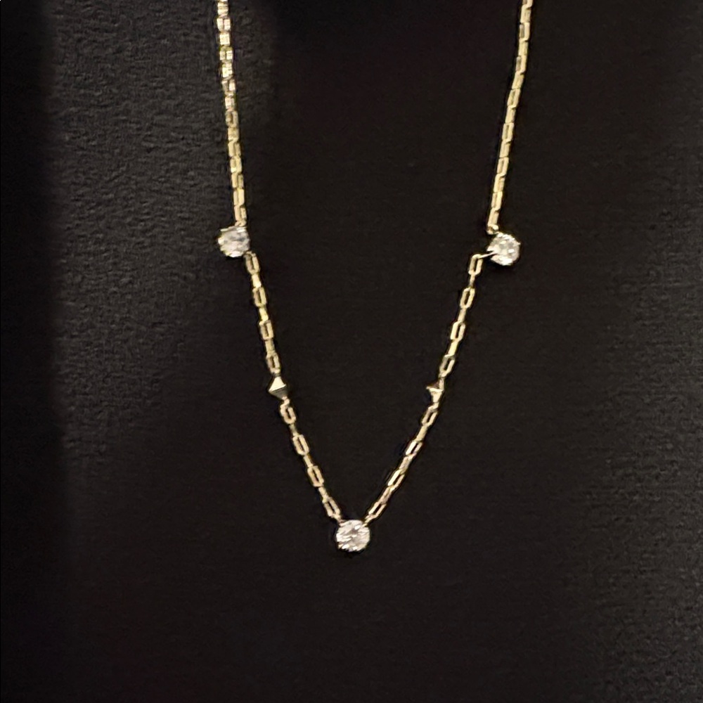 NWT Lot of 2x [Kendra Scott] Fallyn Hoop Earrings & Jada Strand Necklace in Gold - Picture 10 of 11